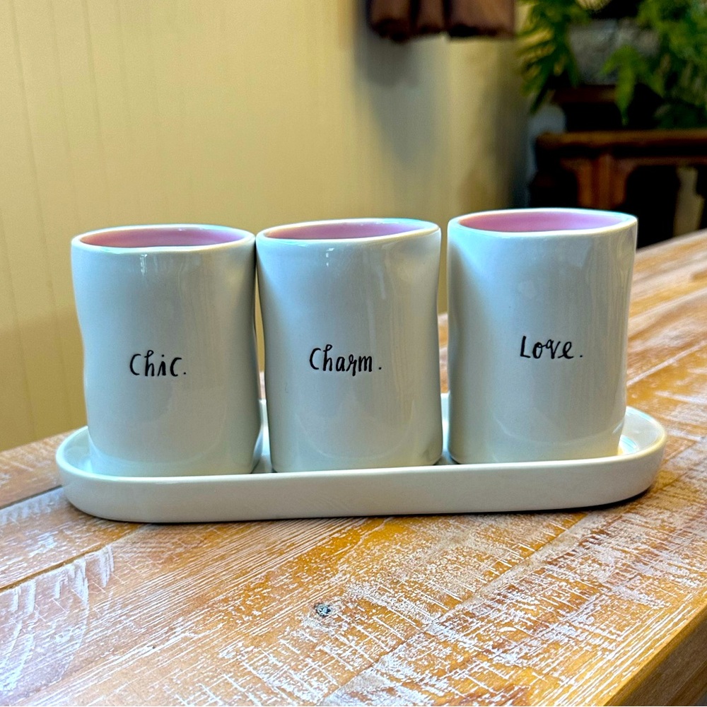 Rae Dunn Cup Trio